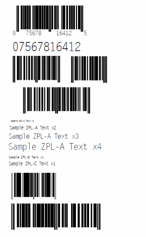Zebra Font (ZPL) Support | MiniWiki